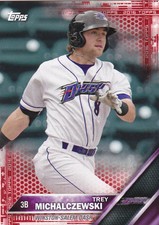 TREY MICHALCZEWSKI 2016 TOPPS PRO DEBUT CARD #79 SP RED PARALLEL 2/5 WHITE SOX