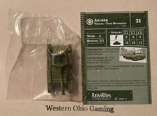 Axis Allies Miniatures Base Set 2 Archer 15/45 NEW A A Minis Tank Destroyer