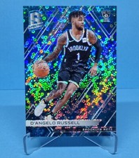 2017-18 Panini Spectra D'Angelo Russell Neon Blue Prizm #/99