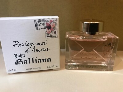 Parlez-moi d amour EDT by John Galliano 10ml Box Miniatur Parfum