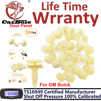 100pc Door Trim Panel Push Type Retainer Clip For GMC Truck - Foto 6