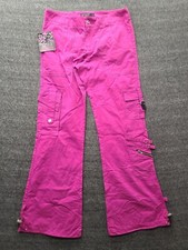 Vintage Kikgirl Pants Womens 5 29x32 Regular Fit Wide Leg Grunge Skater Rave Y2K