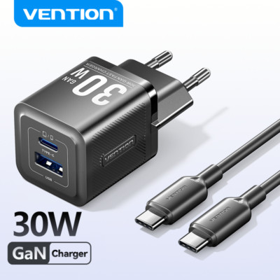 30W GaN Type C PD Charger Quick Fast Charge 4.0 3.0 for iPhone 16 15 14 Pro Max