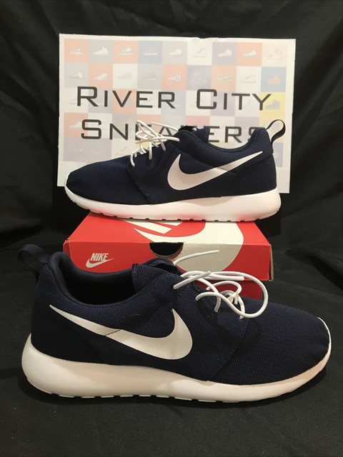 nike roshe one obsidian white