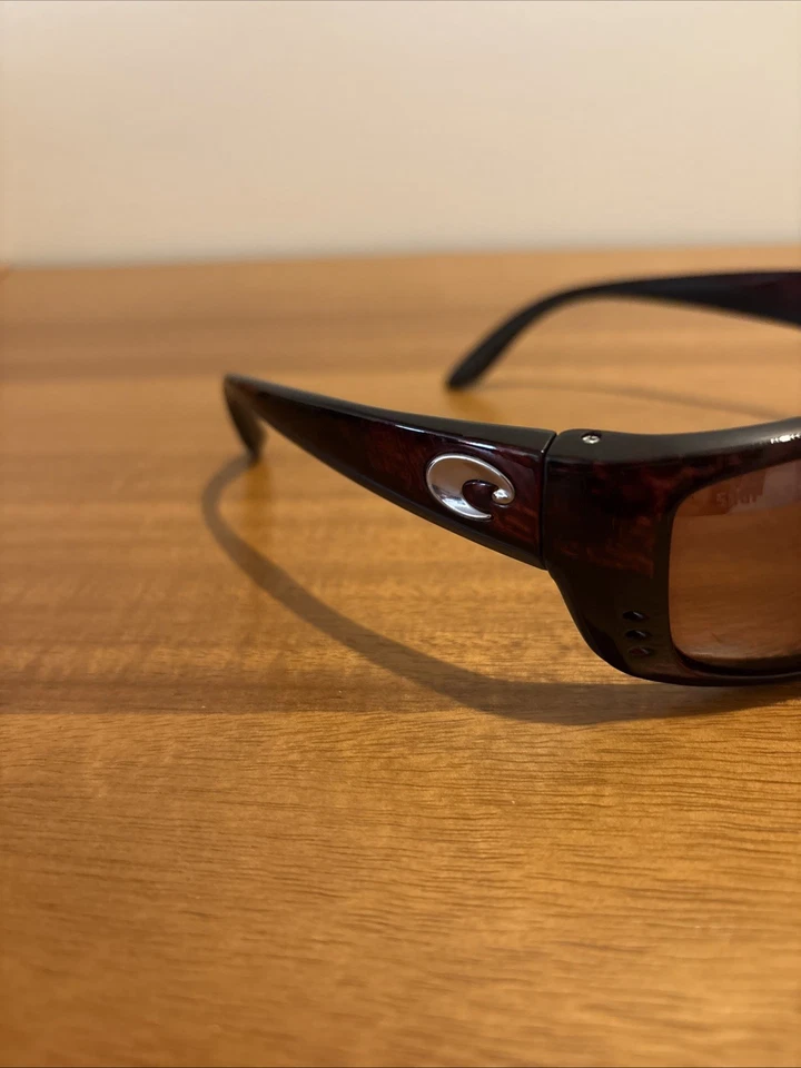 Gafas de sol polarizadas Costa Del Mar pescado tortuga marrón Foto 3 de 4