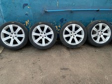 JAGUAR XF VENUS SILVER 18"  ALLOY WHEELS SET OF 4