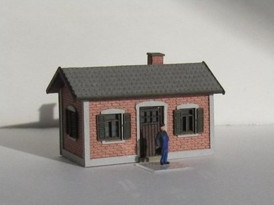Laffont N1601 - Nebengebäude mit Ziegelfassade - Spur N - NEU