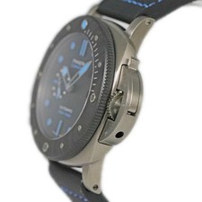 PANERAI Submersible Bmg-Tech PAM00799 Black Men's Used Watch #2109 2