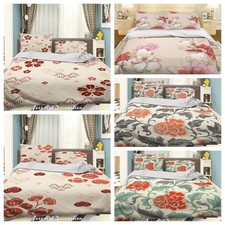 3D Abstract Floral Leaves Colorful Quilt Cover Duvet Cover Comforter set