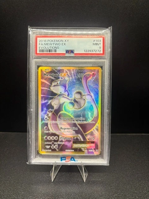 Mewtwo Pokémon TCG Evolutions Ultra Rare Individual Collectible