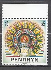 Penrhyn - Courrier Yvert 432 ** MNH Sports