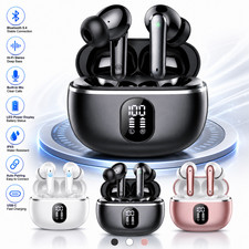Bluetooth 5.4 Wireless Earbuds Headphones TWS Compatible with iPhone Android IOS