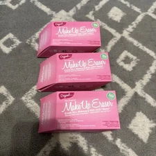 The Original Make Up Eraser Pink Lot Of 3.  Erase All Make Up With Just Water