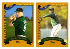 2002 Topps Traded (Base 111-275) - TAMPA BAY RAYS Team Set 