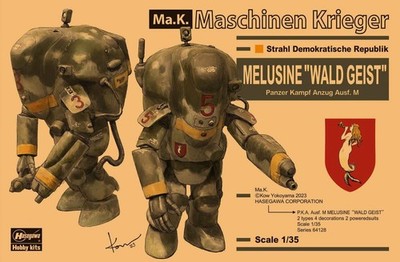 1/35 Maschinen Krieger PKA Ausf M Melusine Wald Geist Anti-Gravity Armored Fight