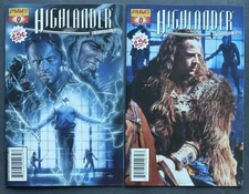 Highlander #0 Set 2006 Near Mint/Mint Gabriele Dell'otto & Movie Covers