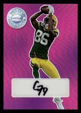 2023 Pro Set Metal Grant Dubose Pro Set Platinum Autograph Pink Prismatic #/10