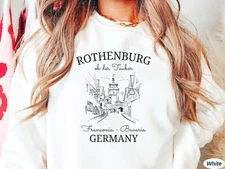 Rothenburg Sweatshirt Travel Unisex Germany Trip Sweater Gift Tee