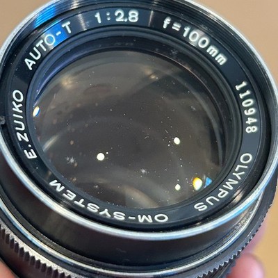 Olympus OM-System Zuiko MC Auto-T f/2.8 f=100mm Lens | eBay