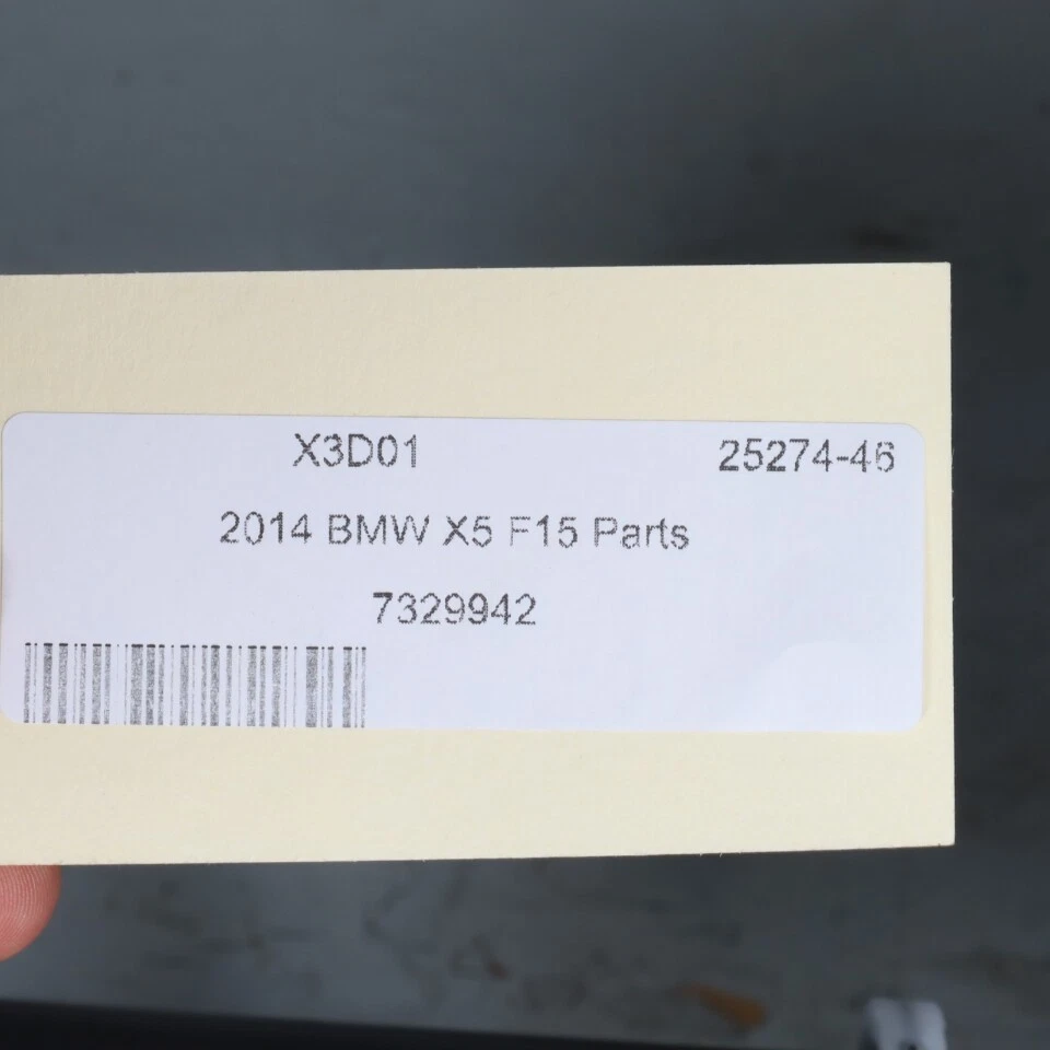 2014-2019 BMW X5 X6 Right Front Seat Track Frame 52107329942 OEM Used - Image 4 of 4