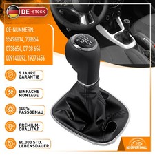 Schaltmanschette Schaltknauf für Opel GM Adam Corsa E 5-Gang 55496814 DE Schwarz