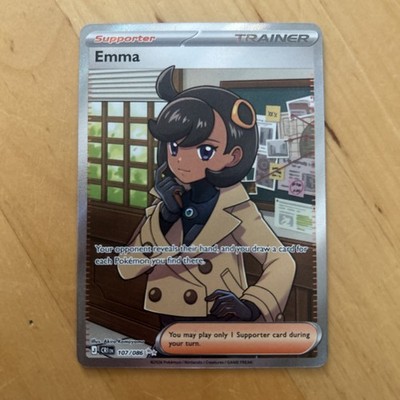 Emma 107/086 Full Art Rare Trainer | Pokémon Chaos Rising | NM
