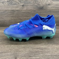 Puma Future 7 Match FG/AG Football Cleats Men's Size 7.5 Royal Blue 107931-01