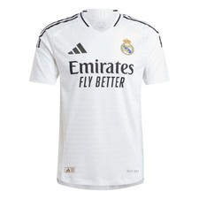 adidas 2024-25 Real Madrid Men's Authentic Home Jersey