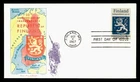 DR WHO 1967 FDC FINLAND ANIV JACKSON/CHICKERING OVERSEAS MAILER CACHET R87387
