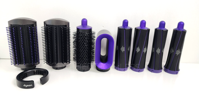 Dyson Airwrap Styler Complete Purple/Black with Attachments (USED