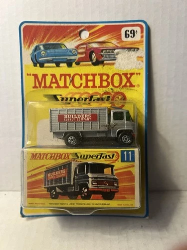 Matchbox Series Superfast No. 11 Scaffolding Truck Made In England Lesney