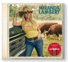 Miranda Lambert Postcards from Texas (CRACKED CASE) CD 2024 Target Exclusive NEW