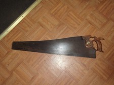 Vintage H. Disston & Sons D8 Thumbhole Rip Saw