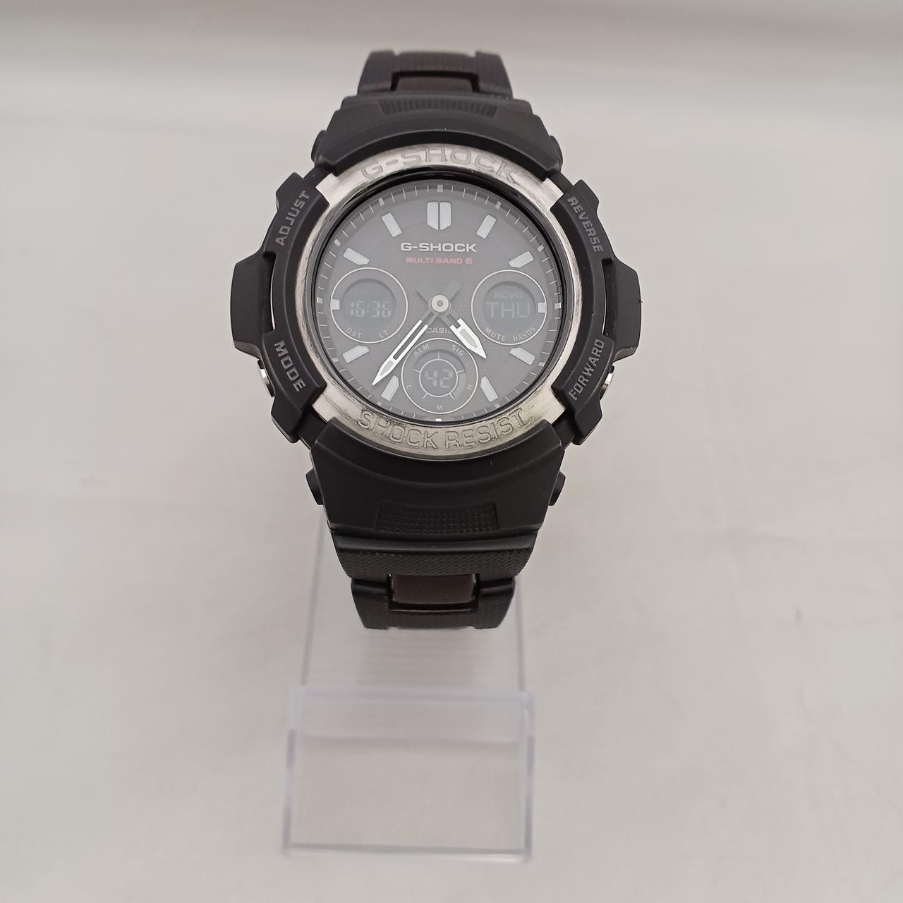 CASIO G-SHOCK AWG-M100SBC Tough Solar Watch with Black Case