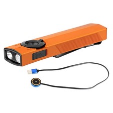 Olight ArkPro 1500 Lumen EDC Flashlight with UV Light Green Laser Orange
