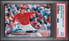 2018 Topps Variation Shohei Ohtani #700 Rookie Pitching (RC) PSA 9