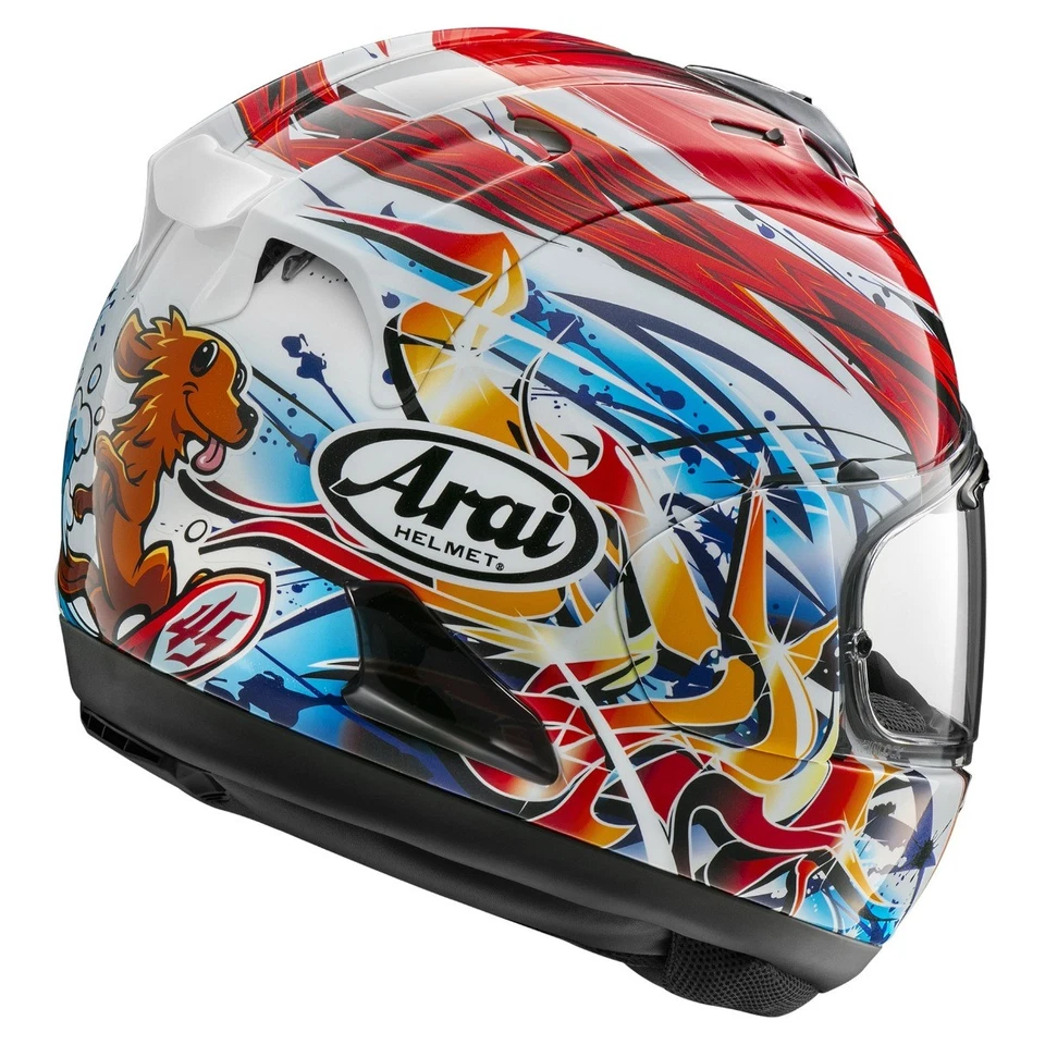 Arai RX-7V Evo Nagashima Race Track Sport Motorcycle Helmet - Image 2 of 2