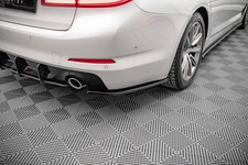 Maxton Design Heck Ansatz Flaps Diffusor passend f�r BMW 5er G30 / G31 schwarz H