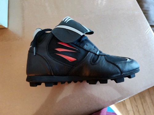 Zephwear Baseball Shoes / Spikes Size 8 Black White New With Box - Picture 12 of 23