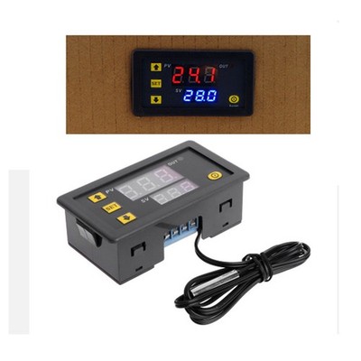 W3230 DC 12V 24V 110V-220V AC Digitaler Temperaturregler Digitale Anzeigetempera