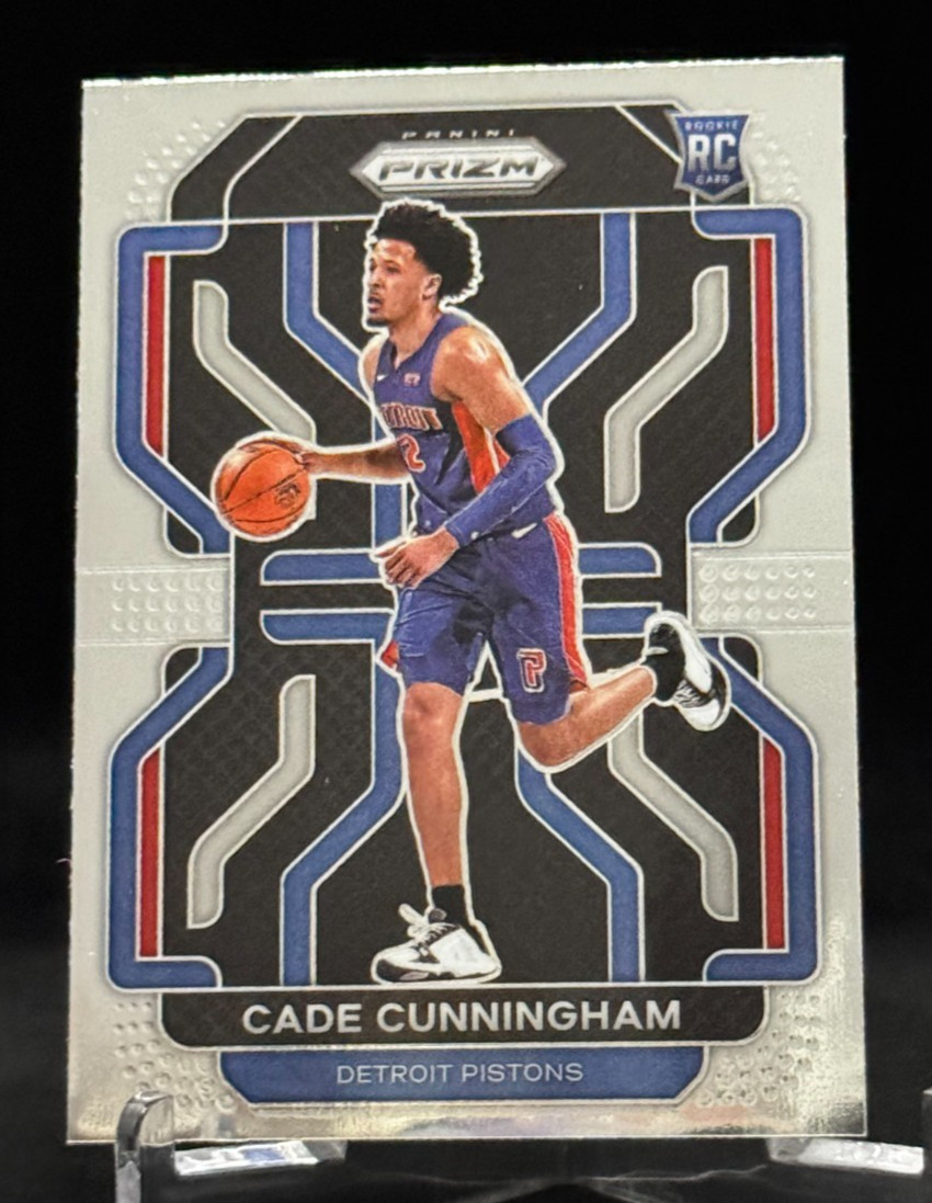 2021-22 Panini Prizm Rookie Card #282 Cade Cunningham Detroit Pistons