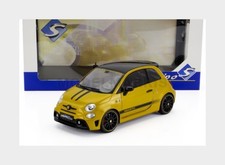 SOLIDO 1811306 FIAT - NUOVA 500 ABARTH 595 2022 - YELLOW MET BLACK - 1/18