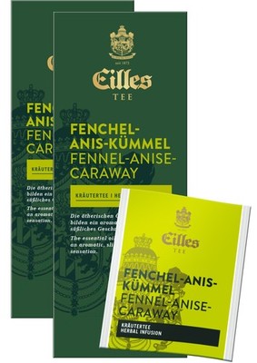 EILLES TEE Teebeutel Fenchel-Anis-Kümmel, Sparpack mit 2x25er Box