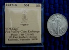 1937 D Walking Liberty Half Dollar .50 Denom AU Silver Coin