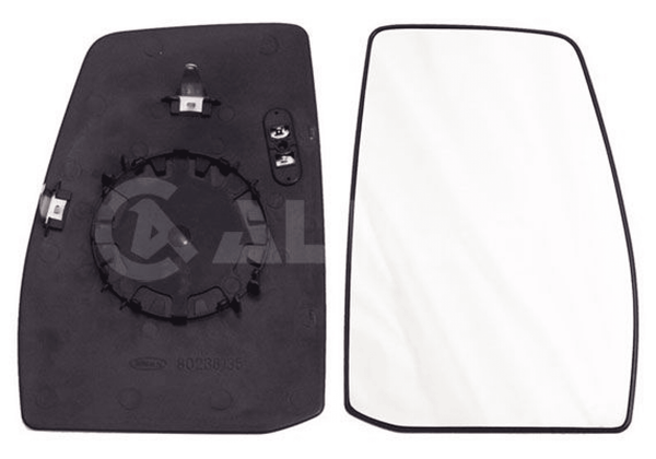 Spiegelglas AußEnspiegel Rechts FüR Ford Tourneo Custom V362 Bus Transit Kasten-image