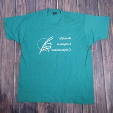 Vintage Screen Stars Best Shirt Mens XL Beautiful Competent Compassionate 90s