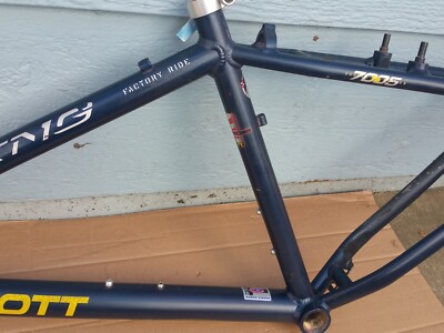 Vintage 90s Scott Team Racing Mountain Bike Frame 16