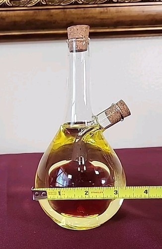Set 2 Olio e Aceto Doppio Duetto Cruet Mela Design Nuovi - Foto 6 di 6