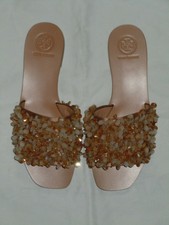 logan flat slide tory burch