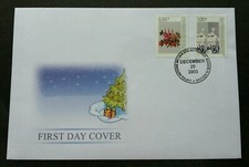 Kosovo U.N Interim Administration 2003 Flower Candle Art Christmas New Year (FDC